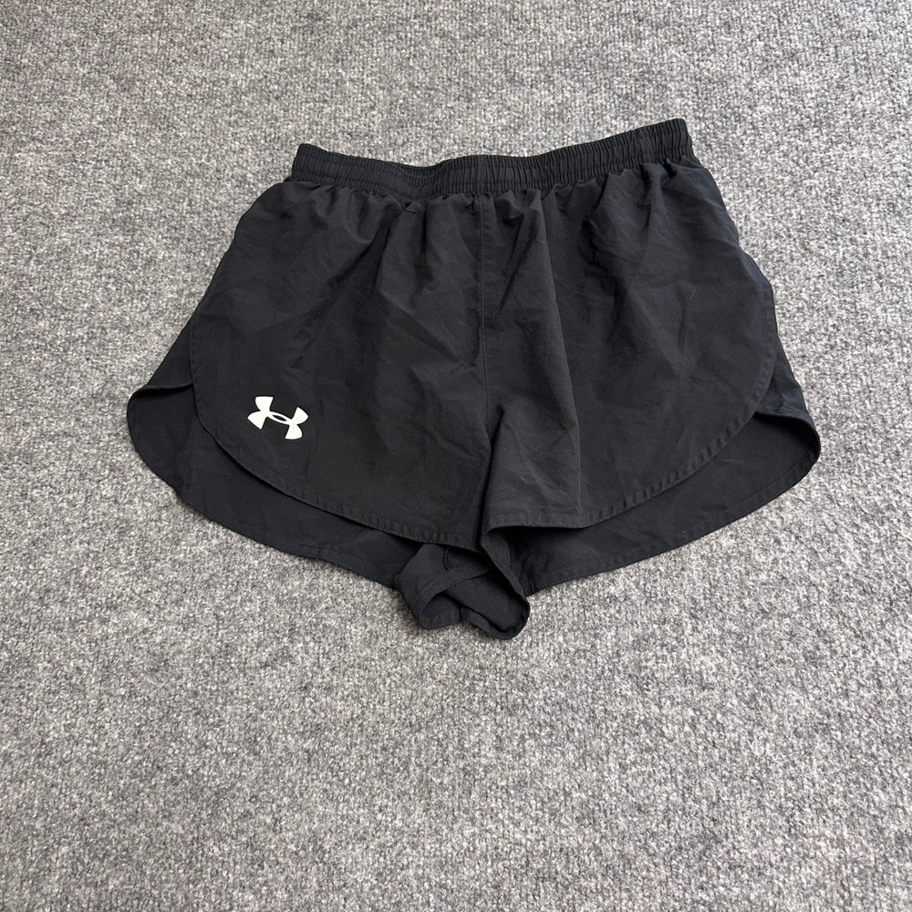 Under Armour Shorts Womens Size Small Black Athletic Running Lightweight Sport